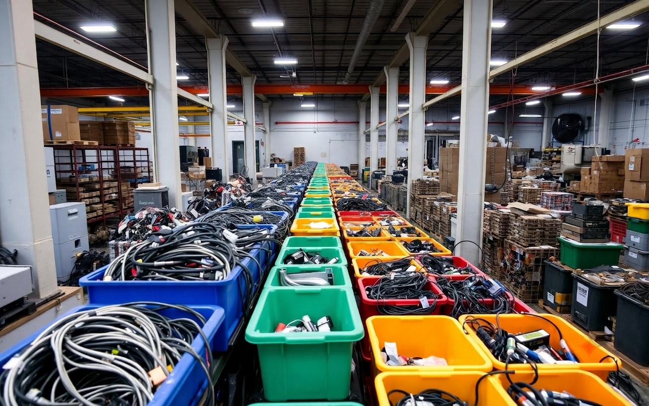 Electronics sorting line